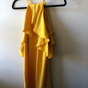NWOT Trina Turk Yellow Dress - sz 6